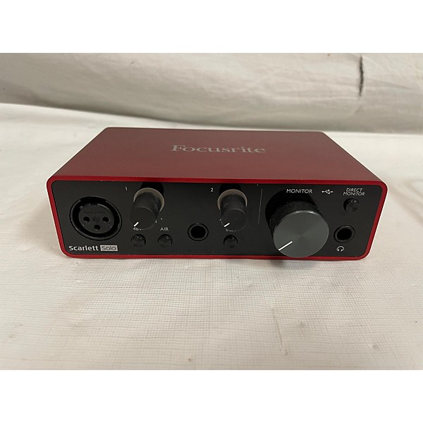 Used Focusrite Scarlett Solo Gen 3 Audio Interface