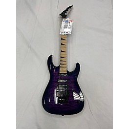 Used Jackson Used Jackson JS34Q Dinky Purple Solid Body Electric Guitar