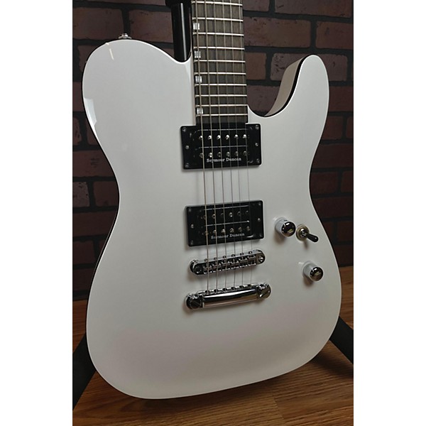 Used ESP Used ESP LTD ECLIPSE '87 NT White Solid Body Electric Guitar