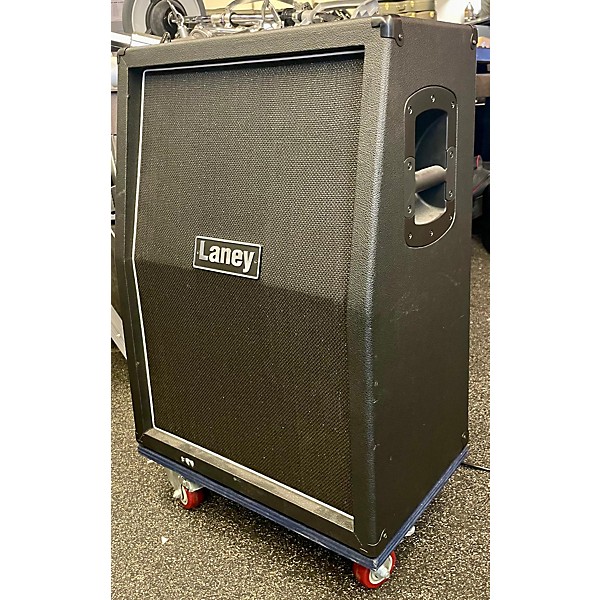 Used Laney LFR212 2X12 POWERED SLANT CAB Guitar Cabinet