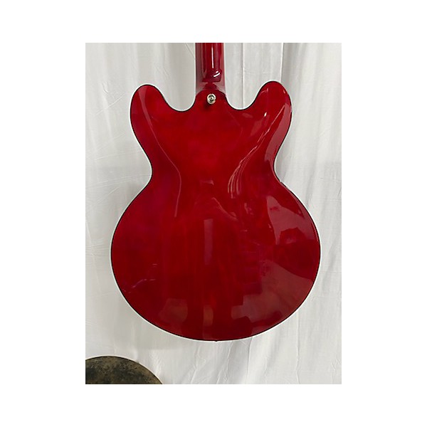 Used Epiphone Used Epiphone Dot Studio Cherry Hollow Body Electric Guitar