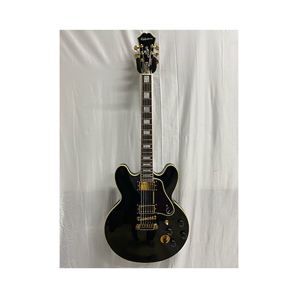 Used Epiphone Used Epiphone BB King Lucille Black Hollow Body Electric Guitar