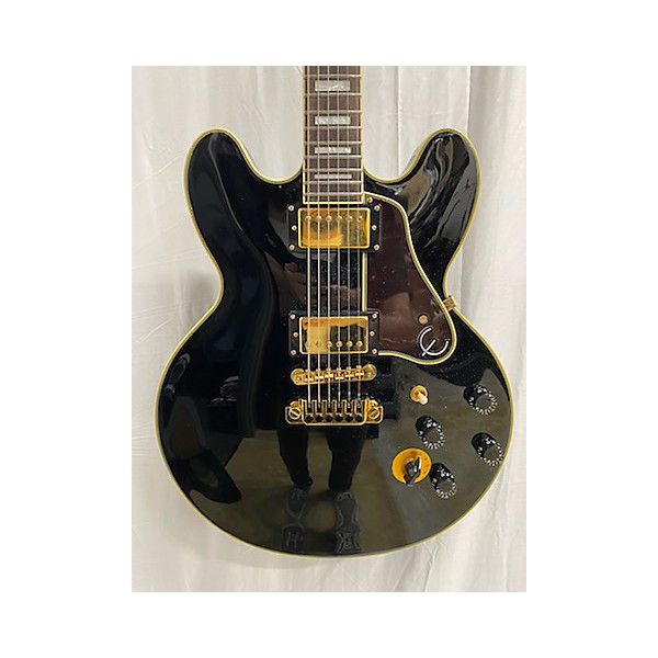 Used Epiphone Used Epiphone BB King Lucille Black Hollow Body Electric Guitar