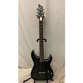 Used Schecter Guitar Research Used Schecter Guitar Research C1 Platinum Trans Charcoal Solid Body Electric Guitar