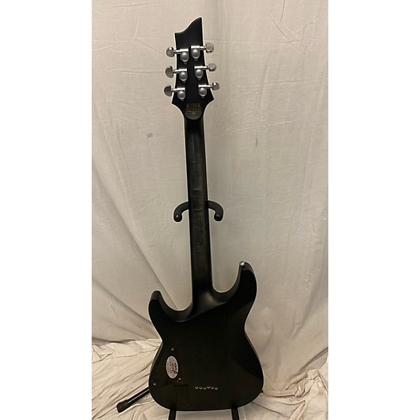 Used Schecter Guitar Research Used Schecter Guitar Research C1 Platinum Trans Charcoal Solid Body Electric Guitar