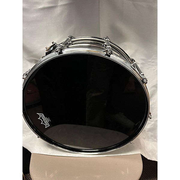 Used Used Pork Pie 14in Big Black BOB Drum Black And Silver