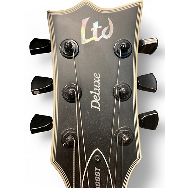 Used Esp LTD EC1000T CTM Tobacco Sunburst Satin Solid Body Electric Guitar