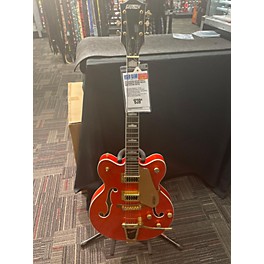 Used Gretsch Guitars Used Gretsch Guitars G5422T Electromatic Orange Hollow Body Electric Guitar