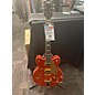 Used Gretsch Guitars Used Gretsch Guitars G5422T Electromatic Orange Hollow Body Electric Guitar thumbnail