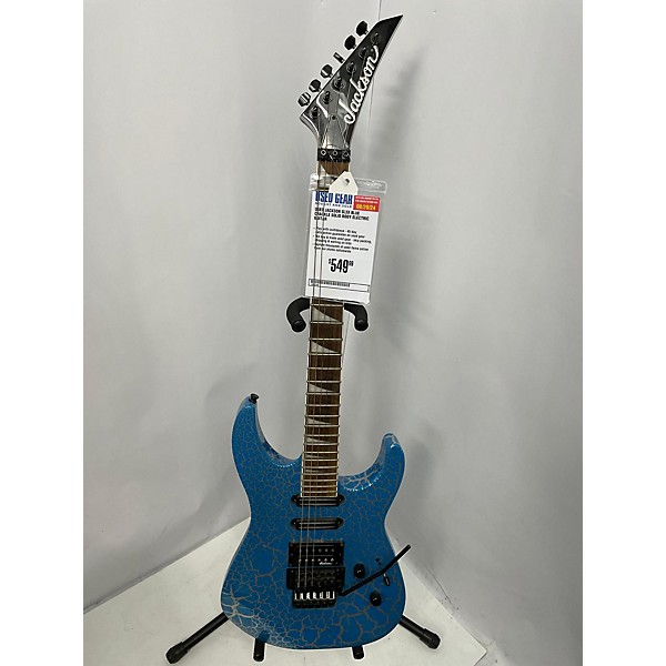 Used Jackson Used Jackson SL3X BLUE CRACKLE Solid Body Electric Guitar