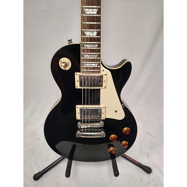 Used Epiphone Used Epiphone Les Paul Standard Black Solid Body Electric Guitar