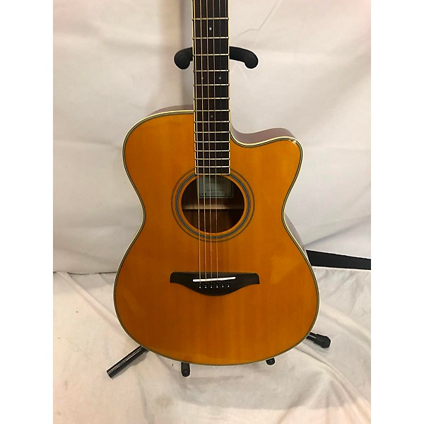 Used Yamaha Used Yamaha Fsc-ta Natural Acoustic Electric Guitar