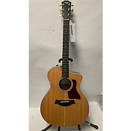 Used Taylor Used Taylor 214CE Deluxe Natural Acoustic Electric Guitar