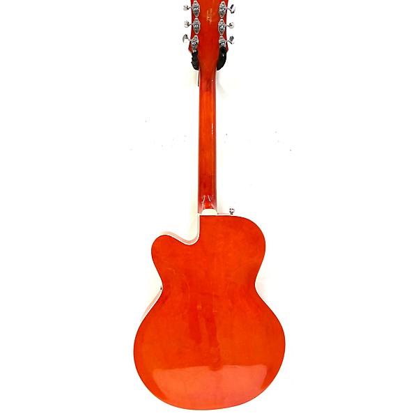 Used Gretsch Guitars Used Gretsch Guitars G5120 Electromatic Orange Hollow Body Electric Guitar