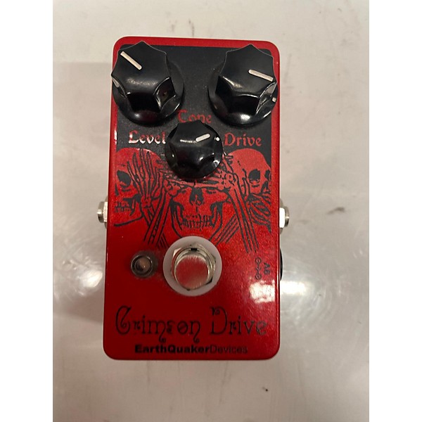 Used EarthQuaker Devices Crimson Drive Germanium Overdrive Effect Pedal