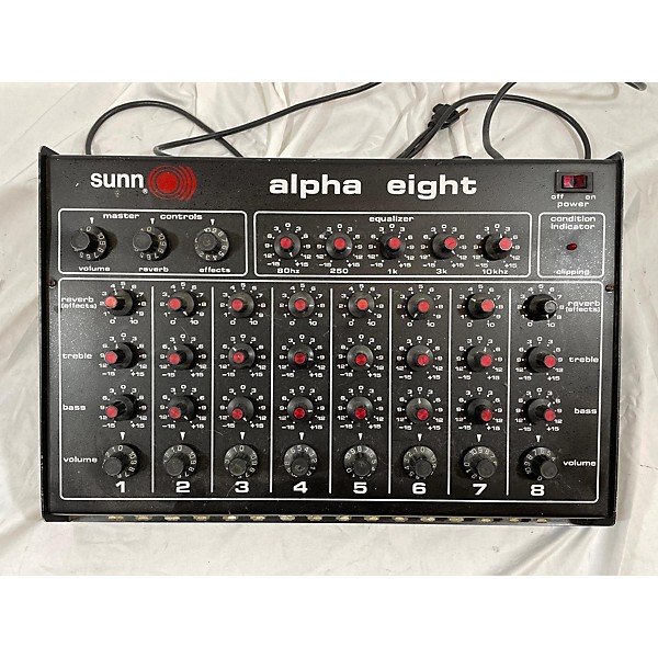 Used Sunn Alpha Eight Powered Mixer