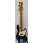 Used Fender Used Fender American Ultra Jazz Bass Cobra Blue Electric Bass Guitar thumbnail