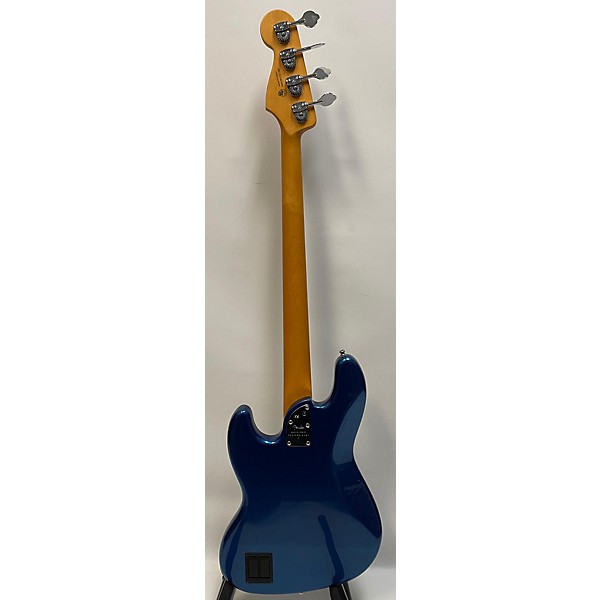 Used Fender Used Fender American Ultra Jazz Bass Cobra Blue Electric Bass Guitar