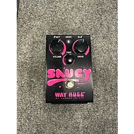 Used Way Huge Electronics Used Way Huge Electronics Saucy Box Overdrive Effect Pedal