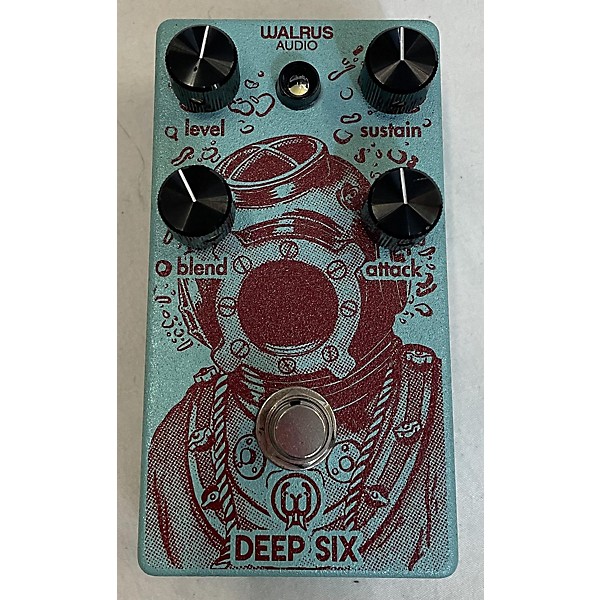 Used Walrus Audio Used Walrus Audio Deep Six Compressor Effect Pedal