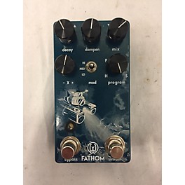 Used Walrus Audio Used Walrus Audio Fathom Reverb Effect Pedal