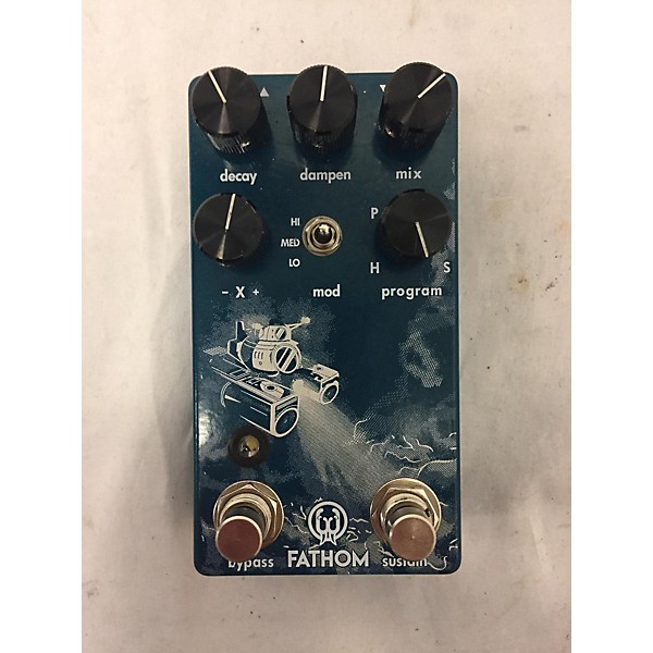 Used Walrus Audio Fathom Reverb Effect Pedal