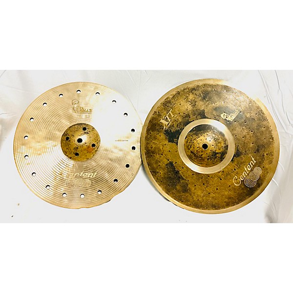 Used Centent Cymbals Used Centent Cymbals 13in J Kells Artist Signature Series Hi Hat Pair Cymbal