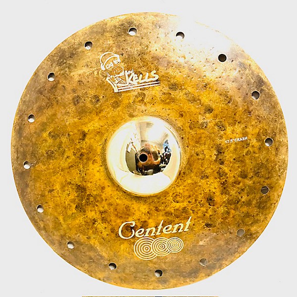 Used Centent Cymbals Used Centent Cymbals 17in Jai Kells Artist Signature Series Hybrid Crash Cymbal