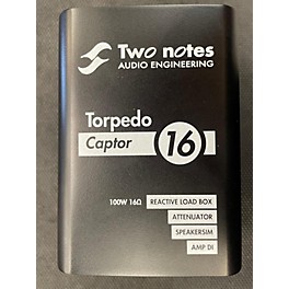 Used Two Notes Used Two Notes Torpedo Captor 16 Effect Processor