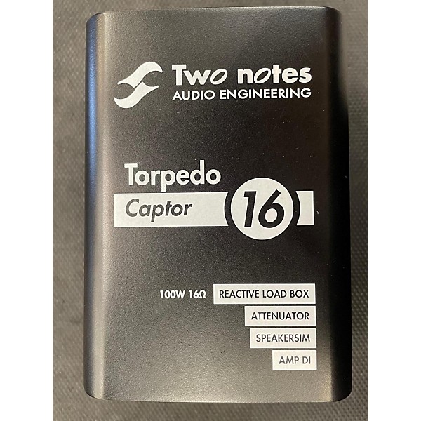 Used Two Notes Used Two Notes Torpedo Captor 16 Effect Processor