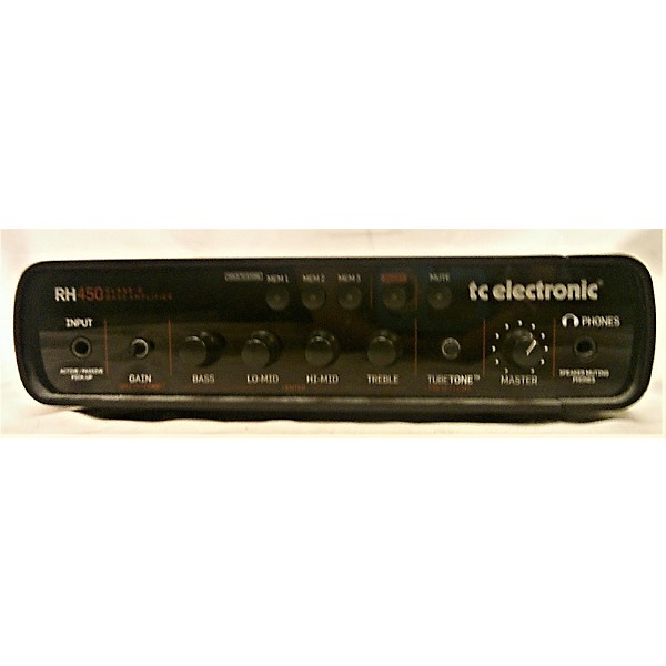 Used TC Electronic RH450 450W Bass Amp Head