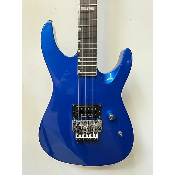 Used ESP Used ESP LTD M CUSTOM 1987 ELECTRIC BLUE Solid Body Electric Guitar