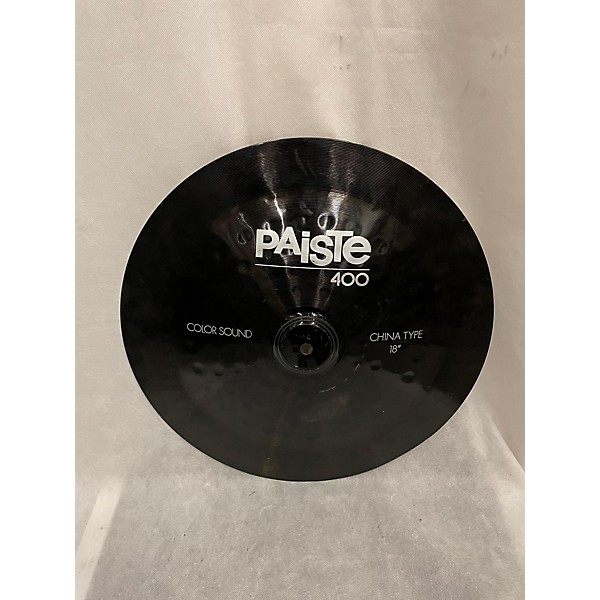 Used Paiste Used Paiste 18in Colorsound 400 Cymbal