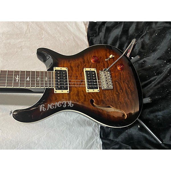 Used Used PRS SE Custom 22 Semi-Hollowbody Tobacco Burst Hollow Body Electric Guitar