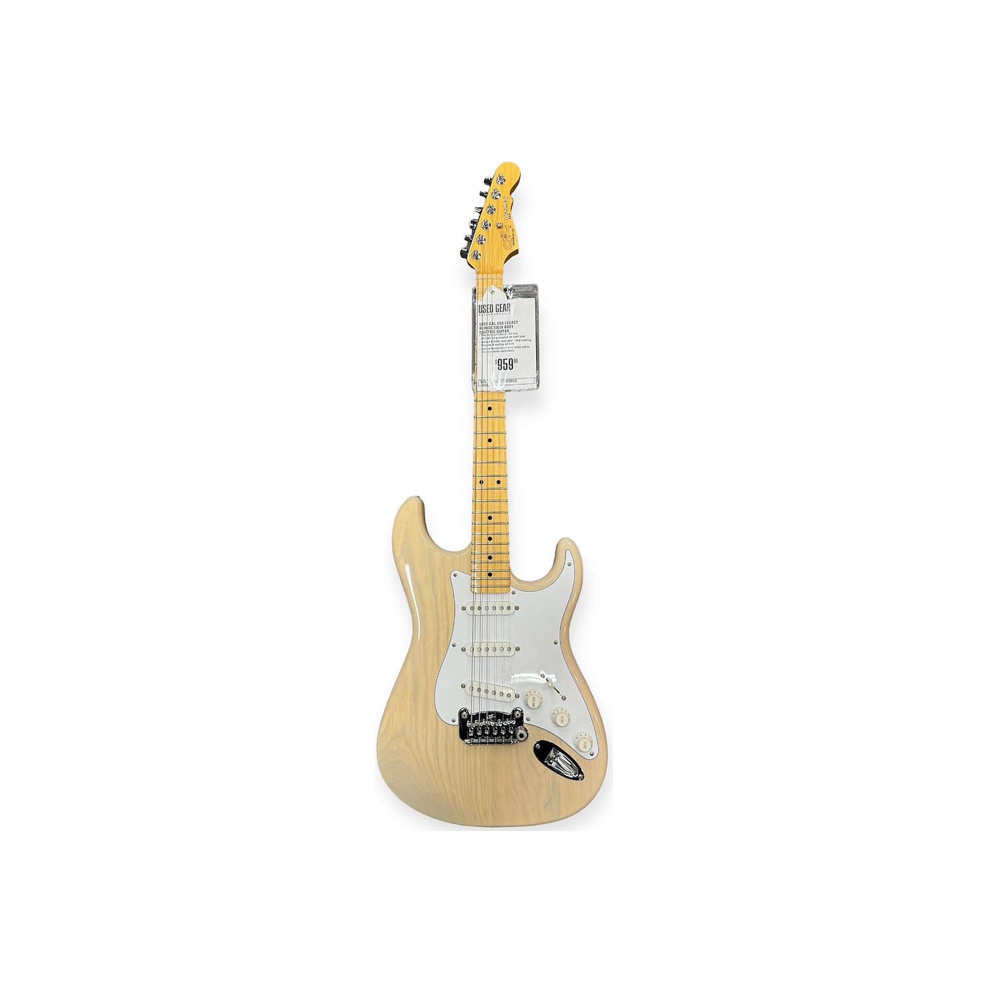 G&L USA LEGACY White blonde