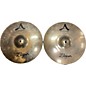 Used Zildjian Used Zildjian 14in A Custom Hi Hat Pair Cymbal thumbnail