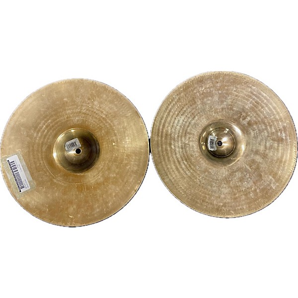 Used Zildjian Used Zildjian 14in A Custom Hi Hat Pair Cymbal