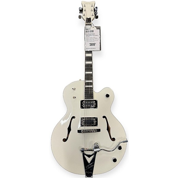 Used Gretsch Guitars G7593T-BD Billy Duffy Signature White Falcon Hollow Body Electric Guitar