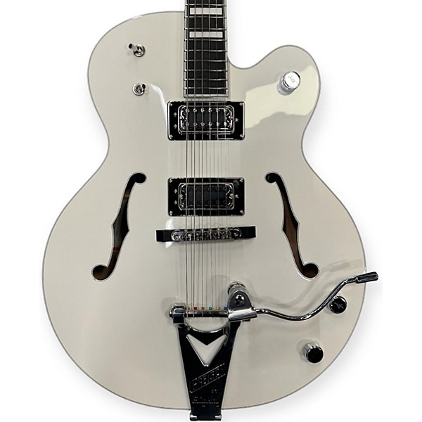 Used Gretsch Guitars G7593T-BD Billy Duffy Signature White Falcon Hollow Body Electric Guitar