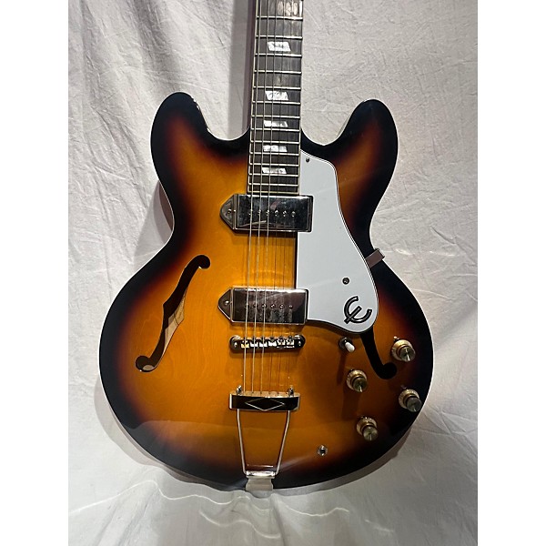 Used Epiphone Used Epiphone Casino Sunburst Hollow Body Electric Guitar