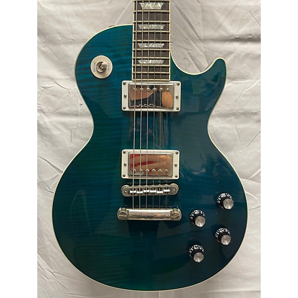 Used Gibson Used 2004 Gibson LES PAUL STANDARD LIMITED EDITION PACIFIC REEF Solid Body Electric Guitar