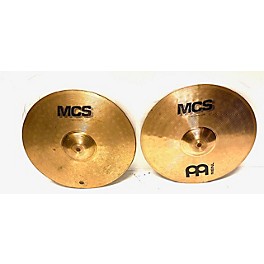 Used MEINL Used MEINL 14in MCS Hi Hat Pair Cymbal