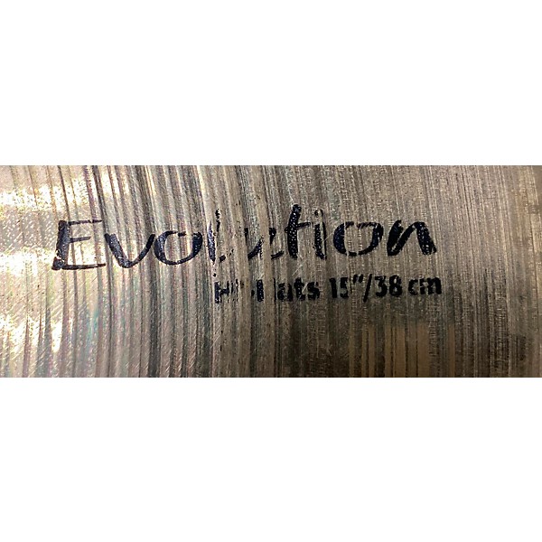 Used SABIAN 15in HHX Evolution Hi Hat Bottom Cymbal