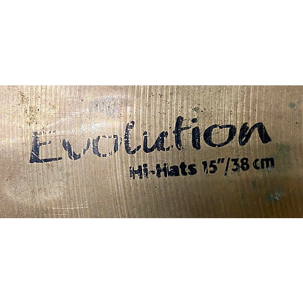 Used SABIAN 15in HHX Evolution Hi Hat Top Cymbal