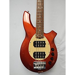 Used Ernie Ball Music Man Used Ernie Ball Music Man Bongo 4 String Lava Pearl Electric Bass Guitar