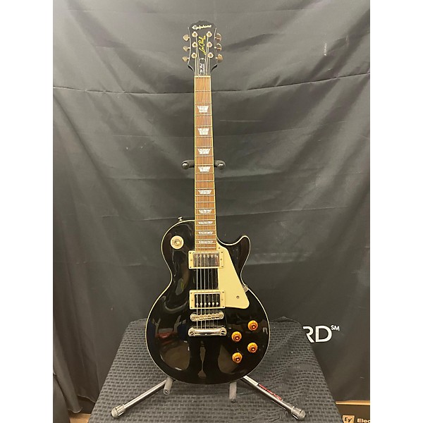 Used Epiphone Used Epiphone Les Paul Standard Black Solid Body Electric Guitar