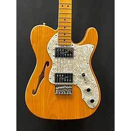 Used Fender Used Fender 1972 American Vintage Telecaster Thinline Butterscotch Blonde Solid Body Electric Guitar