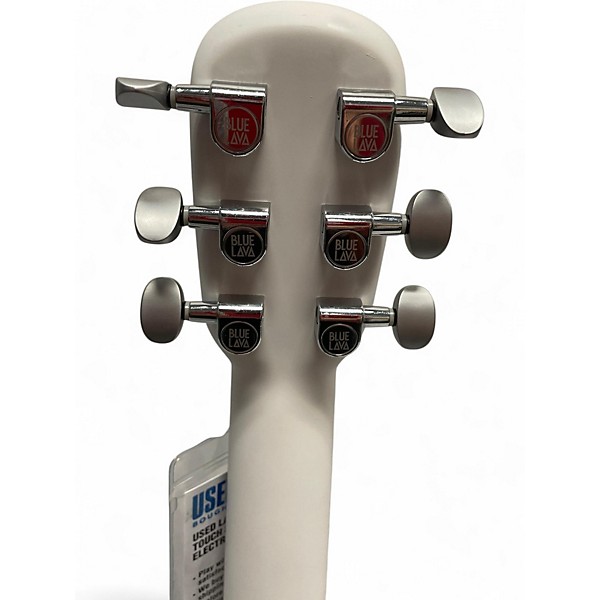 Used LAVA MUSIC BLUE LAVA TOUCH SAIL WHITE Acoustic Electric