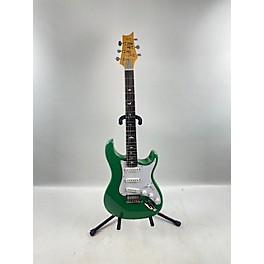 Used PRS SE Silver Sky EVERGREEN Solid Body Electric Guitar