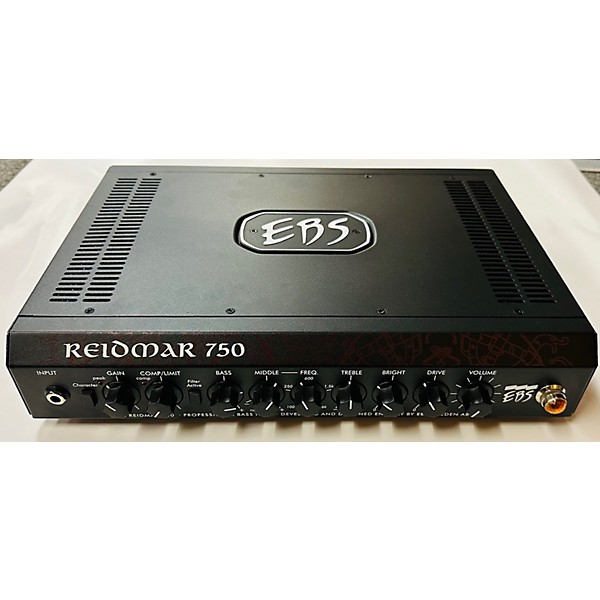 Used EBS Reidmar 750 Class D Head Bass Amp Head